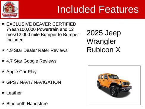 Used 2025 Jeep Wrangler Unlimited Rubicon AWD/4WD image 4