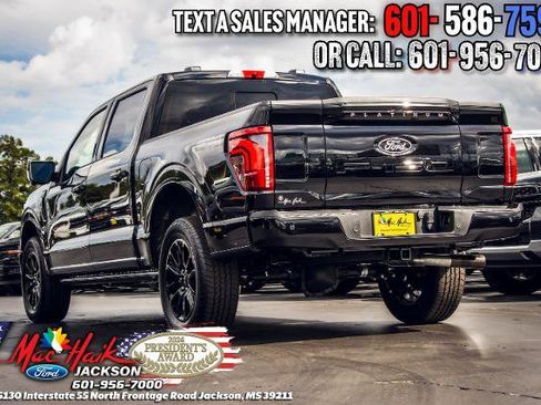 New 2025 Ford F150 Platinum w/ Equipment Group 702A High image 3