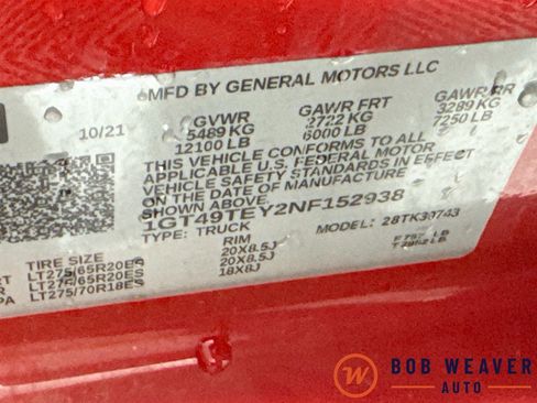 Used 2022 GMC Sierra 3500 SLE w/ SLE Convenience Package AWD/4WD image 38