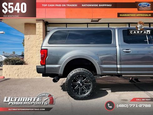 Used 2019 Ford F250 Platinum w/ Platinum Ultimate Package AWD/4WD image 22