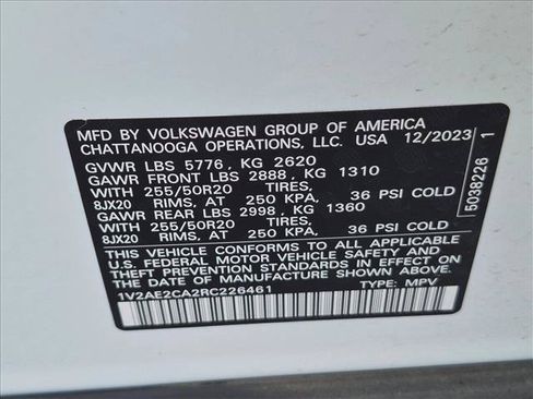 Used 2024 Volkswagen Atlas Cross Sport SEL R-Line AWD/4WD image 26