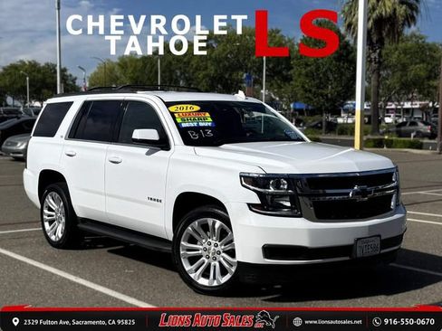 Used 2016 Chevrolet Tahoe LS w/ Enhanced Driver Alert Package RWD image 1