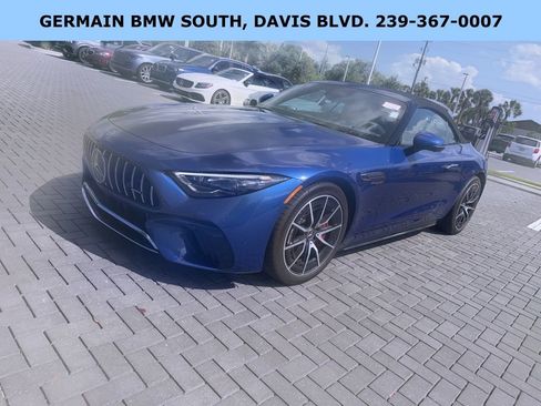 Used 2022 Mercedes-Benz SL 55 AMG 4MATIC image 1