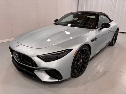 Certified 2025 Mercedes-Benz SL 55 AMG 4MATIC image 1