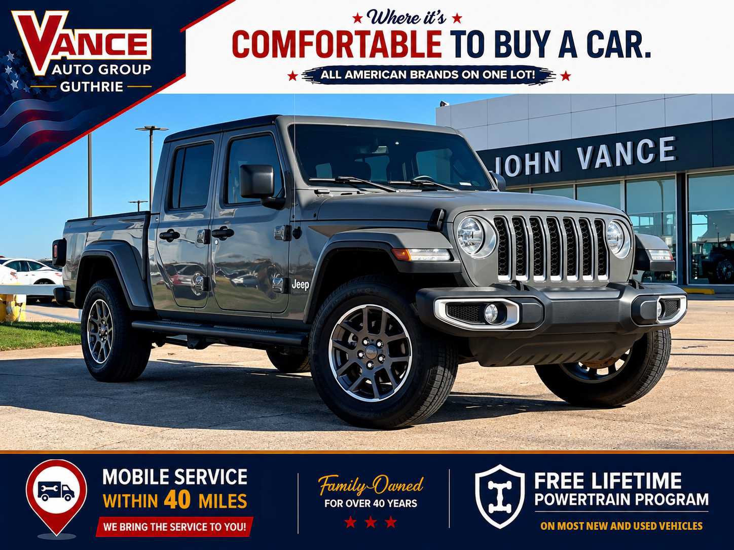 Used 2022 Jeep Gladiator Overland w/ Popular Equipment Package AWD/4WD image 1