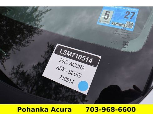 Certified 2025 Acura ADX AWD image 34