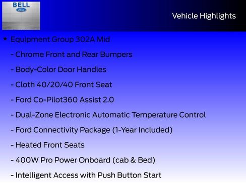 New 2026 Ford F150 XLT w/ Equipment Group 302A MID image 13