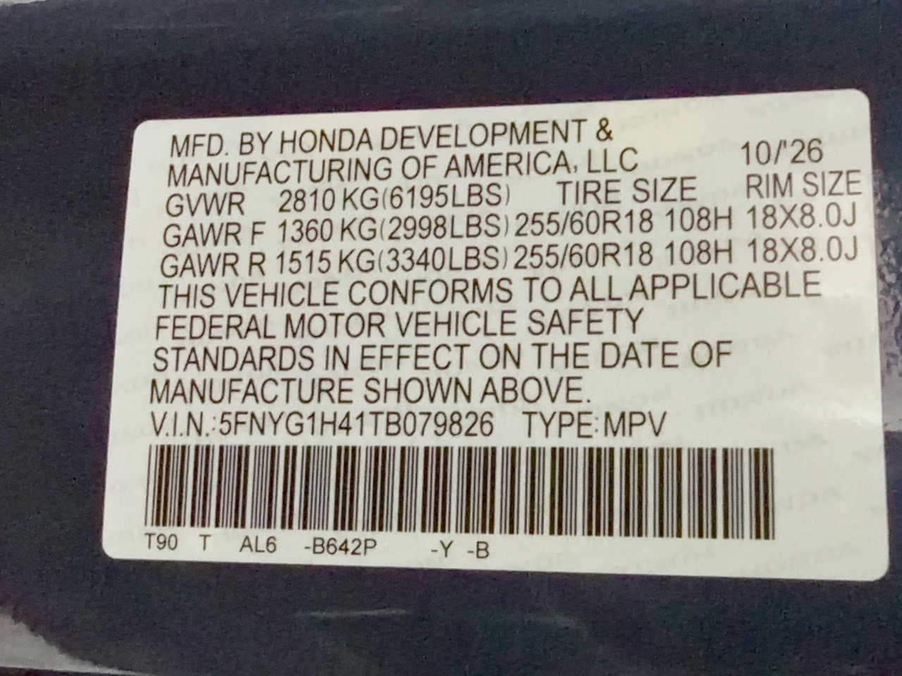 New 2026 Honda Pilot EX-L image 31