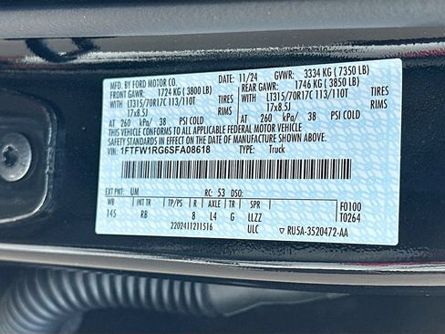 Used 2025 Ford F150 Raptor AWD/4WD image 33