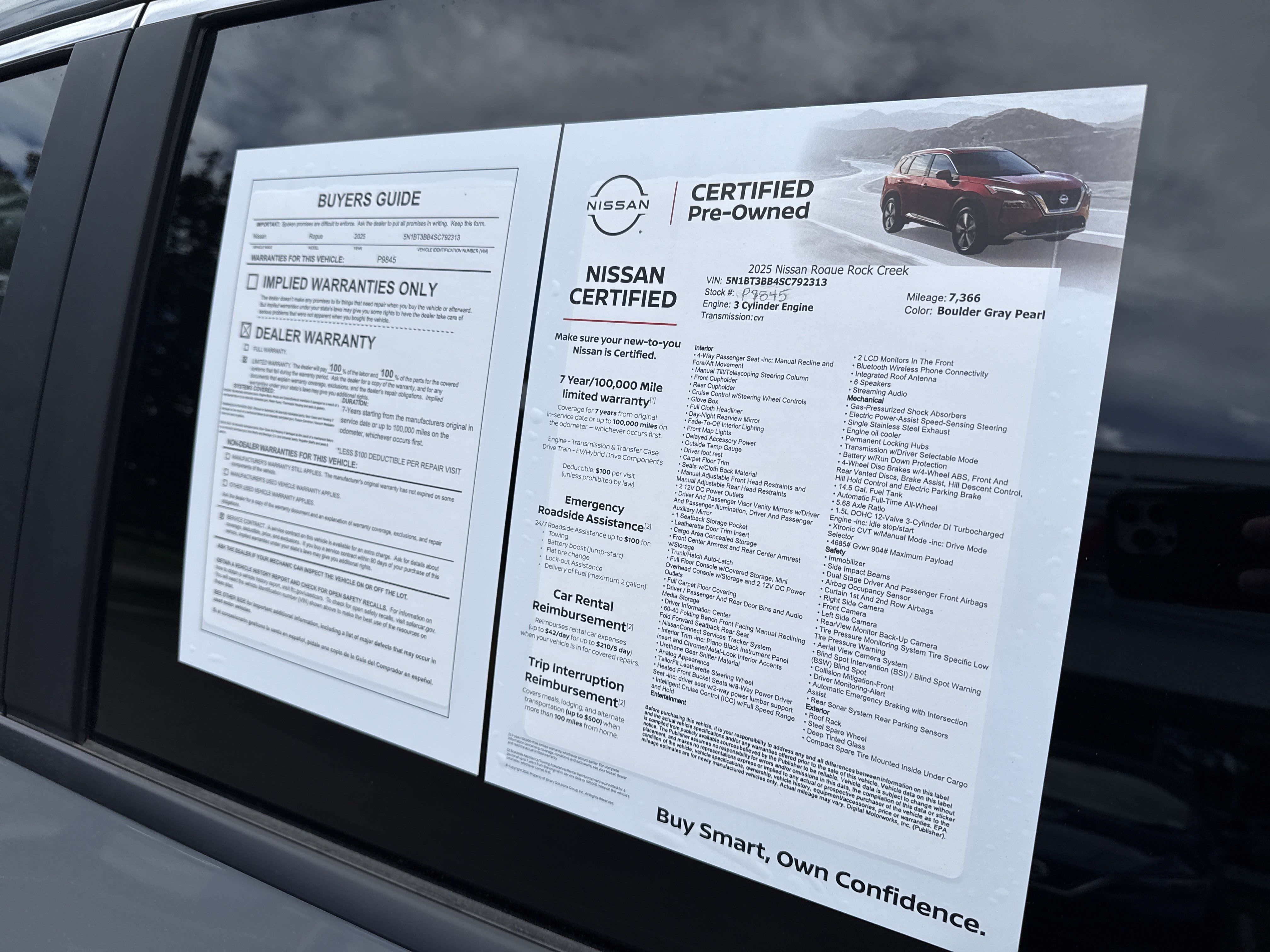 Certified 2025 Nissan Rogue SV AWD/4WD image 11