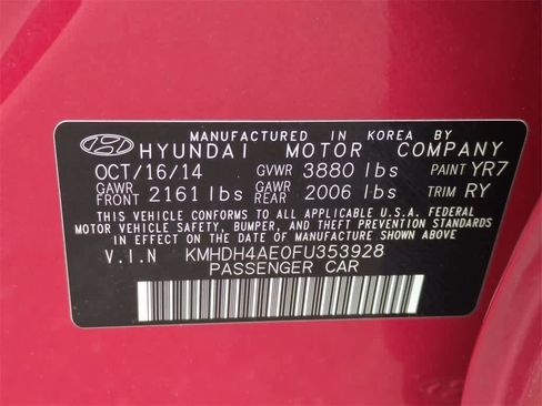 Used 2015 Hyundai Elantra SE w/ Option Group 03 image 28