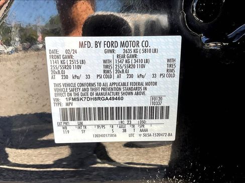 Used 2024 Ford Explorer XLT w/ Equipment Group 202A RWD image 33