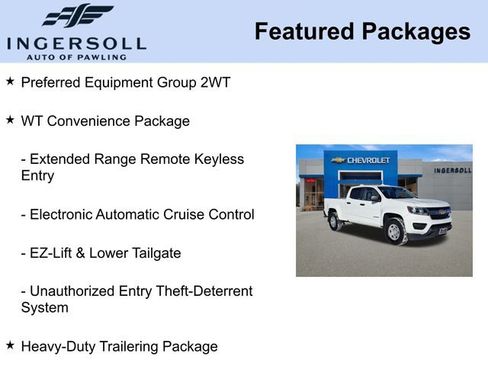 Used 2018 Chevrolet Colorado W/T w/ WT Convenience Package image 8