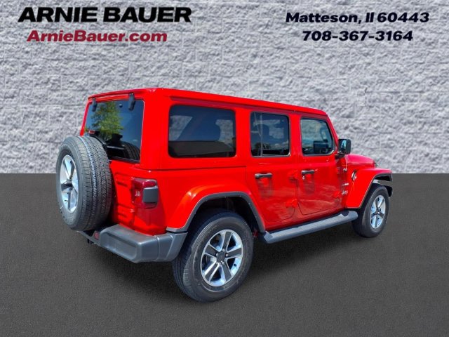 Used 2023 Jeep Wrangler Unlimited Sahara w/ LED Lighting Group AWD/4WD image 7