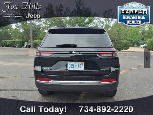 Certified 2023 Jeep Grand Cherokee Limited AWD/4WD image 7