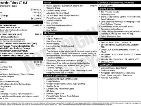 Used 2016 Chevrolet Tahoe LT AWD/4WD image 2