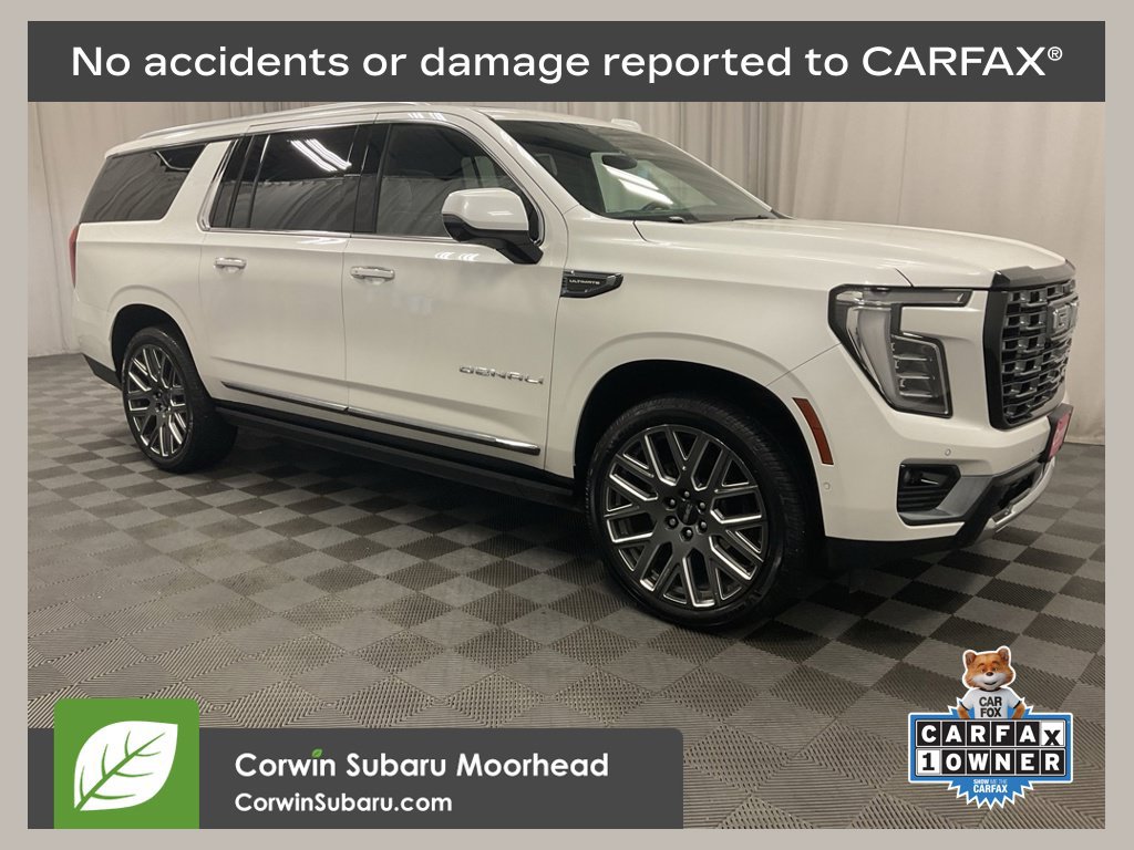 Used 2025 GMC Yukon XL Denali Ultimate w/ LPO, Floor Liner Package AWD/4WD 360° Tour