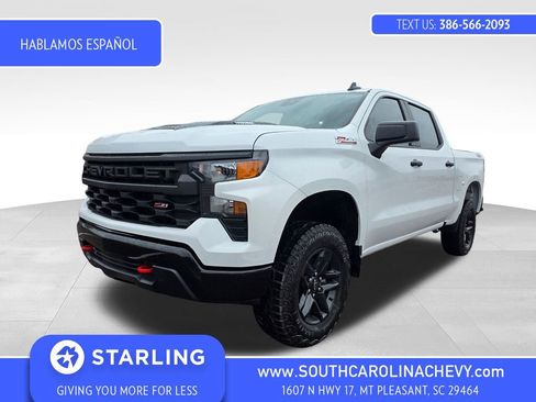 New 2026 Chevrolet Silverado 1500 Custom Trail Boss AWD/4WD image 1