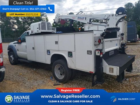 Used 2013 Ford F550 4x4 Regular Cab Super Duty w/ Payload Upgrade Pkg image 3