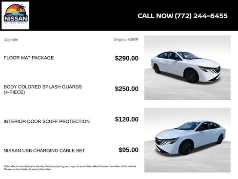 New 2026 Nissan Sentra SV w/ Floor Mat Package FWD image 6