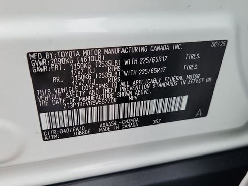 Used 2025 Toyota RAV4 XLE w/ Convenience Package AWD/4WD image 14