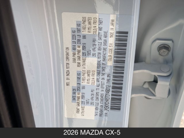 New 2026 MAZDA CX-5 Preferred AWD/4WD image 30