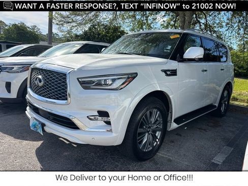 Used 2022 INFINITI QX80 Luxe w/ Cargo Package image 1