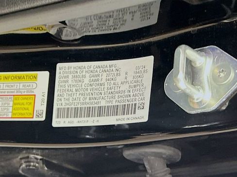 Certified 2024 Honda Civic Sport image 26