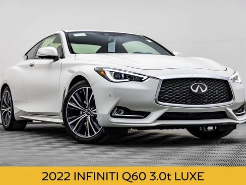 Used 2022 INFINITI Q60 3.0t Luxe w/ Cargo Package image 2