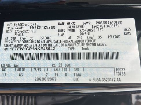 Certified 2022 Ford F150 XLT w/ Equipment Group 302A High RWD image 32
