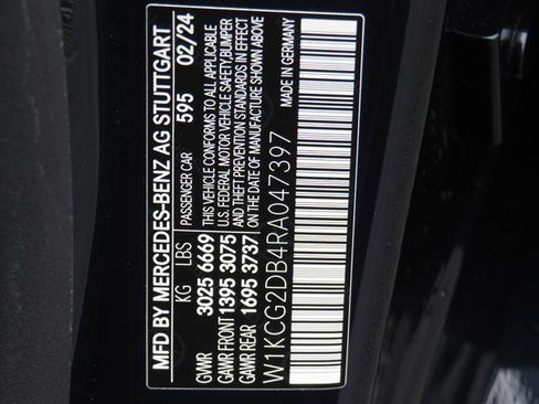 Used 2024 Mercedes-Benz EQS 450+ Sedan w/ AMG Line Exterior Package image 7