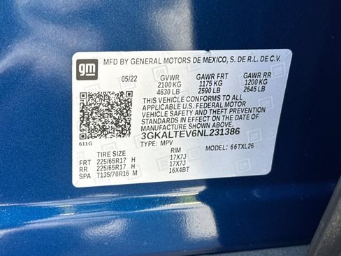 Used 2022 GMC Terrain SLE w/ LPO, Floor Liner Package AWD/4WD image 40