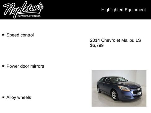 Used 2014 Chevrolet Malibu LS FWD image 16