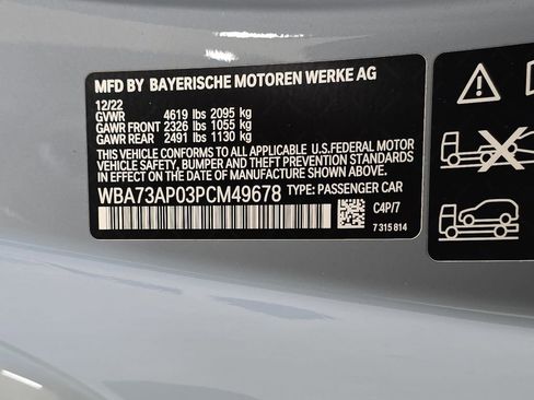 Used 2023 BMW 430i xDrive 430i xDrive w/ M Sport Package image 33