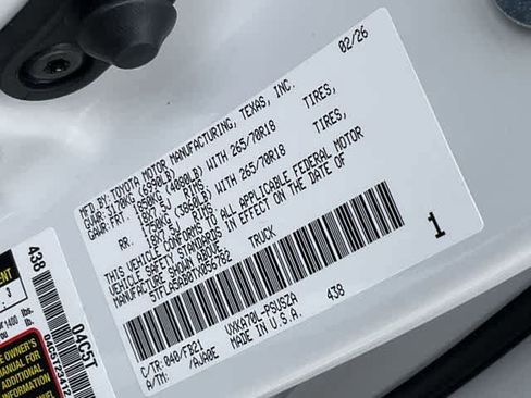 New 2026 Toyota Tundra SR5 RWD image 28