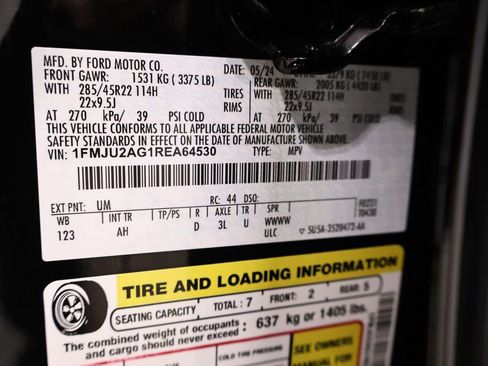 Certified 2024 Ford Expedition Limited AWD/4WD image 55