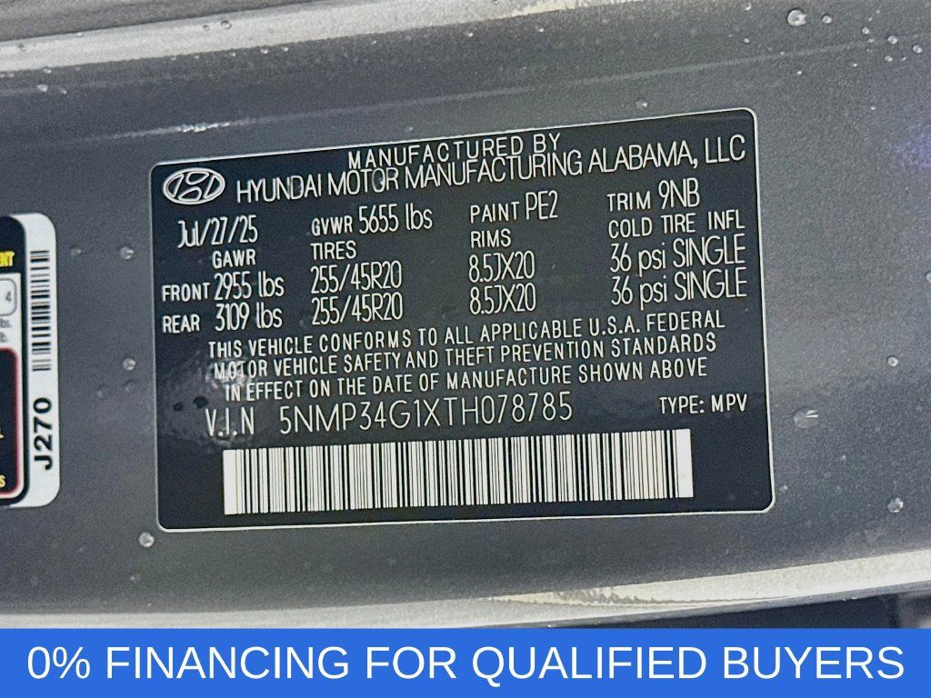 Used 2026 Hyundai Santa Fe Limited FWD image 35