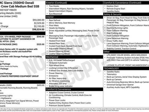Used 2025 GMC Sierra 2500 Denali Ultimate AWD/4WD image 2
