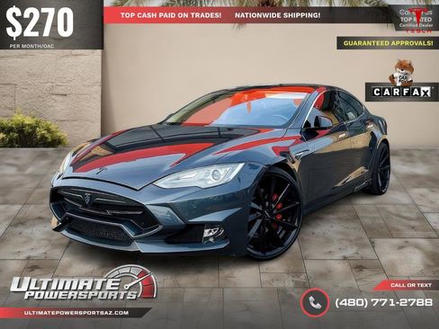 Used 2014 Tesla Model S P85 RWD image 79