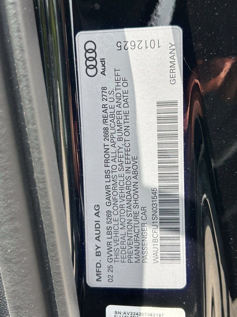 Used 2025 Audi A5 Premium w/ Convenience Package AWD/4WD image 60