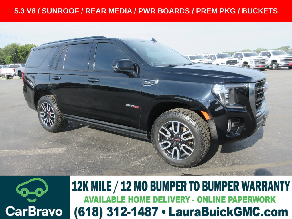 Certified 2021 GMC Yukon AT4 w/ AT4 Premium Package AWD/4WD image 1