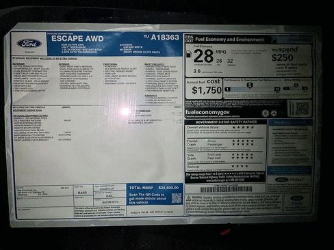 New 2026 Ford Escape Active w/ Cold Weather Package image 33