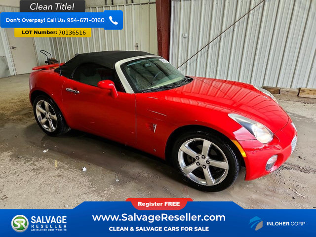 Used 2006 Pontiac Solstice Convertible w/ Premium Package RWD image 5