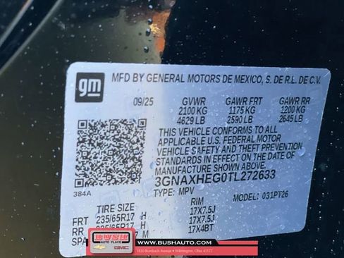 New 2026 Chevrolet Equinox LT w/ Safety and Technology Package image 33