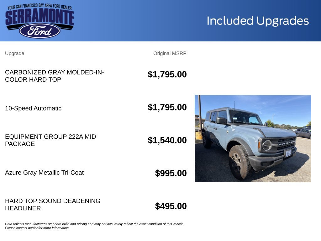 Used 2025 Ford Bronco Big Bend AWD/4WD image 16