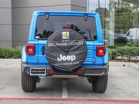 Used 2022 Jeep Wrangler Unlimited Rubicon 4xe w/ Cold Weather Group image 5