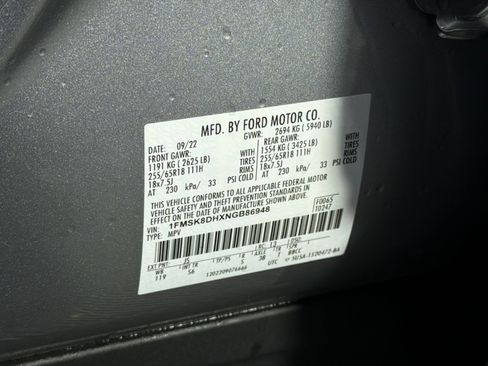 Used 2022 Ford Explorer XLT w/ Equipment Group 202A AWD/4WD image 41