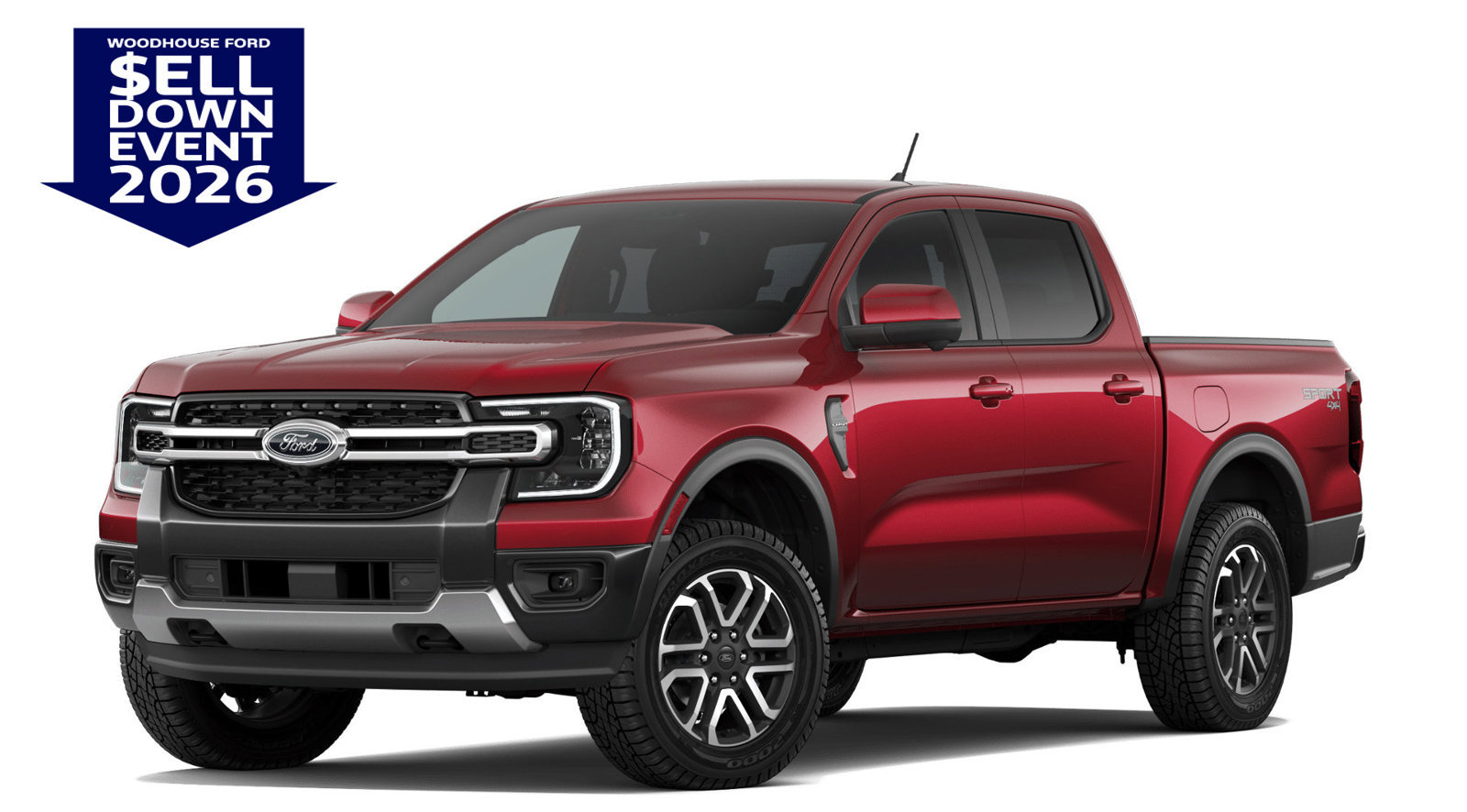 New 2026 Ford Ranger Lariat AWD/4WD image 1