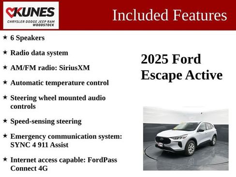 Used 2025 Ford Escape Active image 3