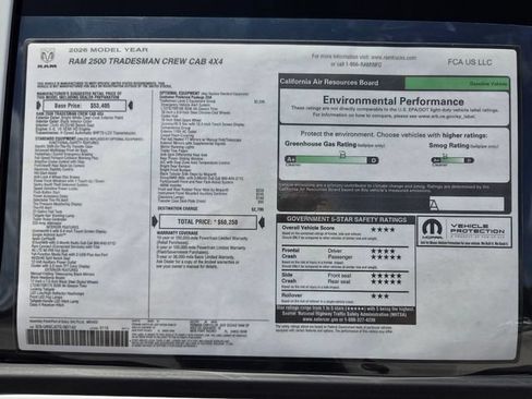 New 2026 RAM 2500 Tradesman AWD/4WD image 3